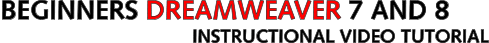 Dreamweaver MX 2004 video tutorial