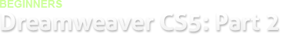 Dreamweaver CS5: With Stefan Mischook
